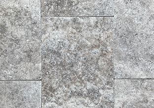 silver tumbled